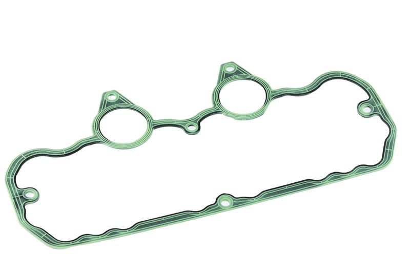 Прокладка клапанной крышки ММЗ нижняя дв. Д-260 МТЗ-1221 (силикон армированная каркасом ПА синий/зелёный) 260-1003108-1