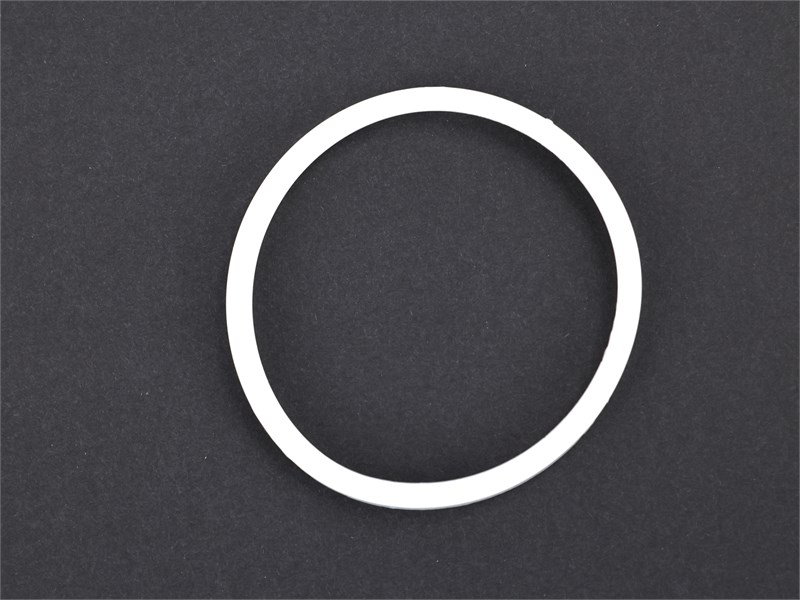 Прокладка коллектора ВАЗ 21124, 2112 (впускного/кольцо большое) Н/О с электрон. педалью, белый силикон (ПТП 64) 2112-1008636-10 б