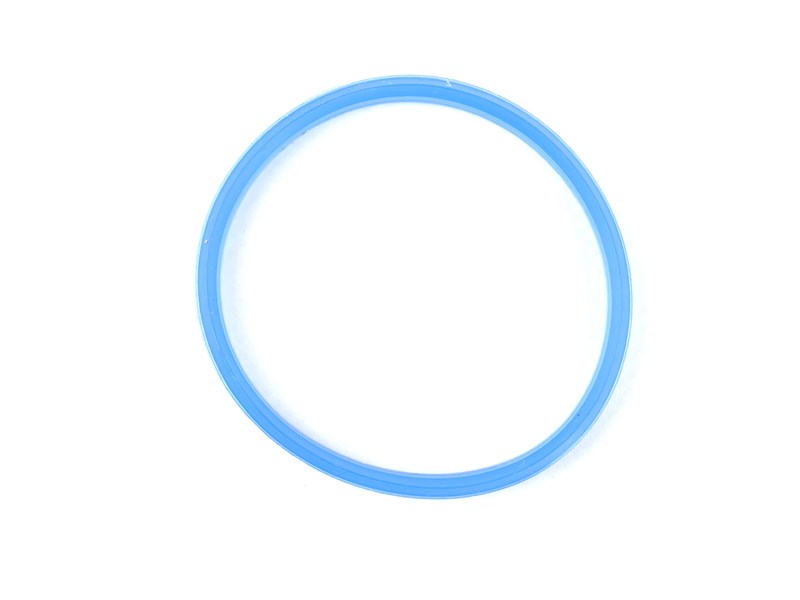 Прокладка коллектора ВАЗ 21124, 2112 (впускного/кольцо большое) Н/О с электрон. педалью, синий силикон (ПТП 64) 2112-1008636-10 с