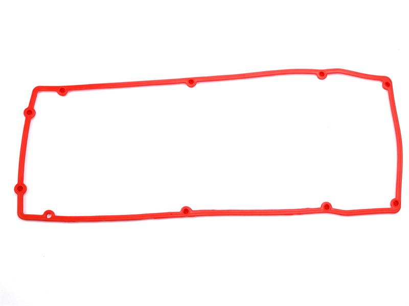 Прокладка клапанной крышки ЗМЗ 409 ЕВРО-4 красный силикон, 10 отверстий 40624-1007245-10 (кр. сил)