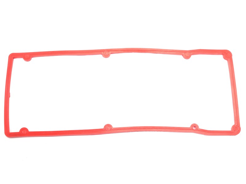 Прокладка клапанной крышки ЗМЗ 405,406,409 красный силикон (406-1003270) ПРЕМИУМ ПолиуретанДеталь 406-1007245 (кр. сил.)