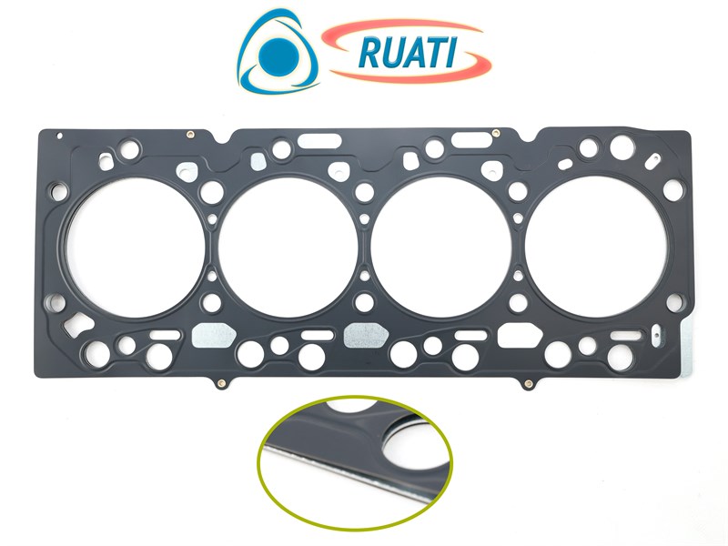 Прокладка ГБЦ дв. CUMMINS 4ISBe/4ISDe а/м КАМАЗ, ПАЗ (металопакет чёрный,V=4.5L, D=109mm 4932209, 4946620) RUATI 4946620-RN