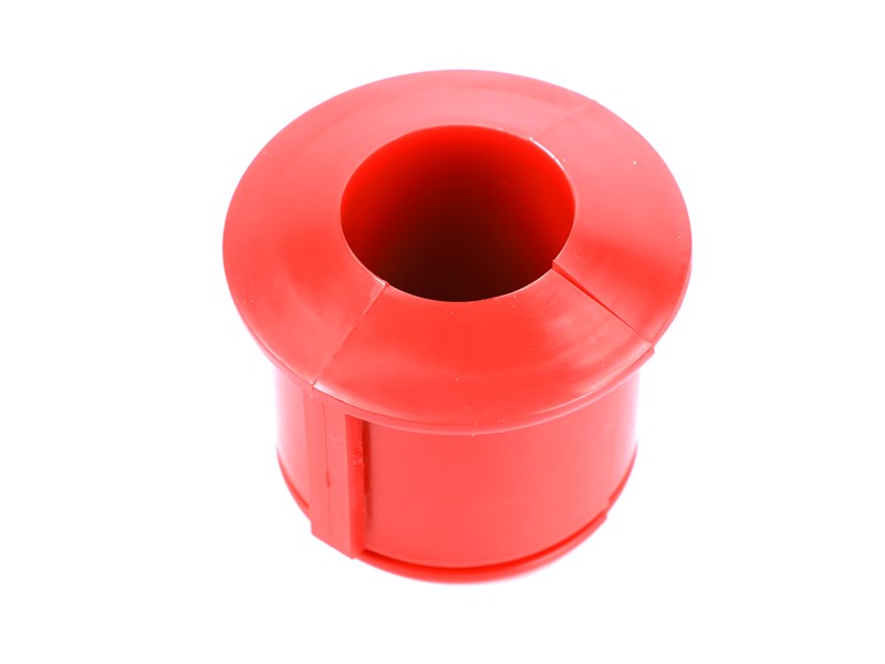 Втулка стабилизатора (45*76) для а/м КАМАЗ (ЕВРО-1,2,3),НЕФАЗ-9509 полиуретан, красный (ПТП64) 4925-2916040