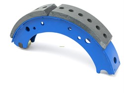 Колодка барабанного тормоза а/м ЗИЛ-133ГЯ, 4329, 4331, 133Г40 передняя (1шт.) АККОР 133Г4-3501090