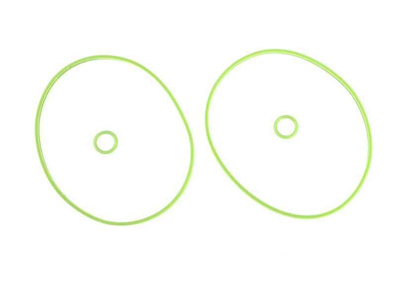 Комплект прокладок маслянного фильтра (2 поз.) КАМАЗ зеленый силикон () 740-1012085/83