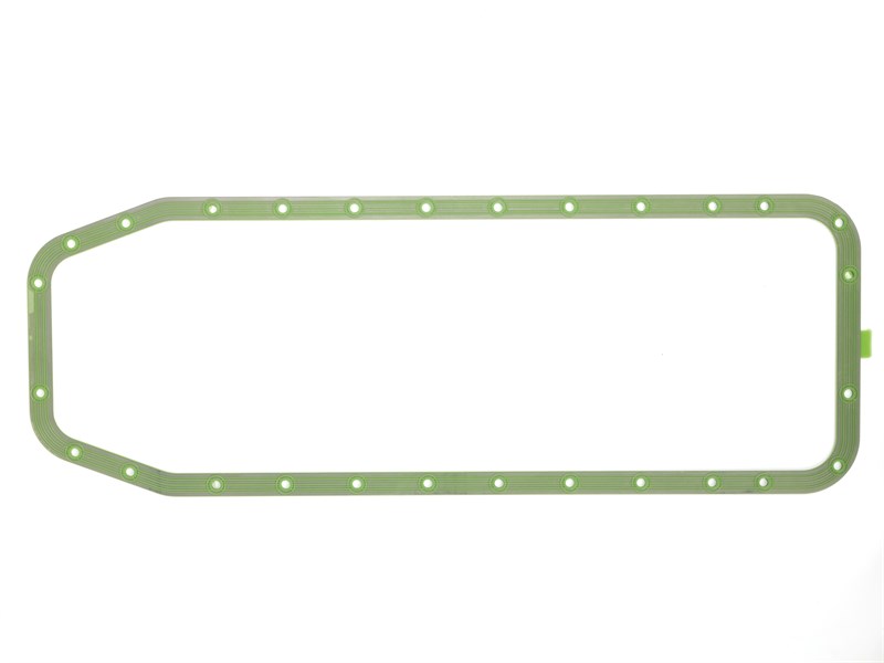 Прокладка поддона маслянного картера КАМАЗ (арт: 1009.031) металическая, покрыта силиконом (ПТП64) 1009.031-1