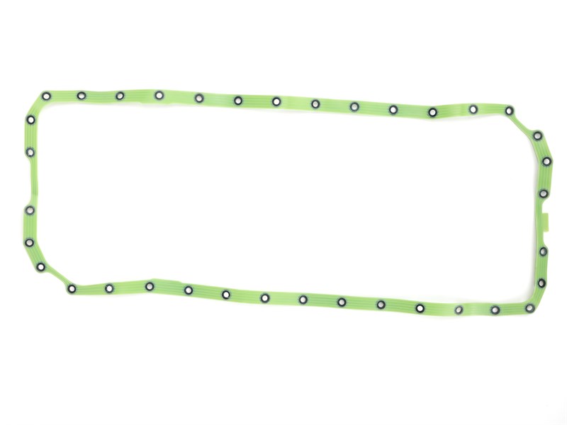 Прокладка поддона маслянного картера Cummins 6ВТ а/м КАМАЗ, ПАЗ (3911536)  силикон (ПТП64) 3911536