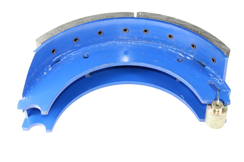 Колодка барабанного тормоза а/м КрАЗ-260, 6322,6443,6446 задняя (1шт.) АККОР 6505-3502090