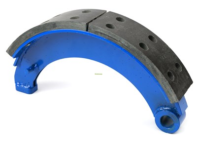 Колодка барабанного тормоза Т-150 старого образца (ширина 90 мм.) (АККОР) 151.38.049А