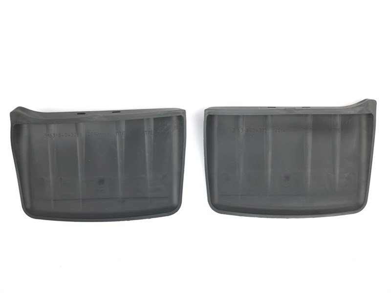 Брызговик УАЗ 3160, Патриот передний (к-т из 2 шт.) ТЭП (термоэластопласт) (ПолиуретанДеталь) ( ОЕ 3163-8404320/21 )										 3163-8404320/21