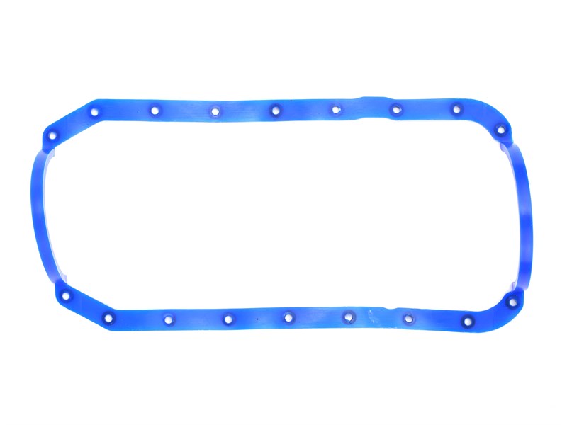 Прокладка поддона маслянного картера УМЗ 417,421,4216 а/м ГАЗель, УАЗ (цельная) синий силикон с шайбами СТАНДАРТ (Балаково) 4216-1009075 Ст