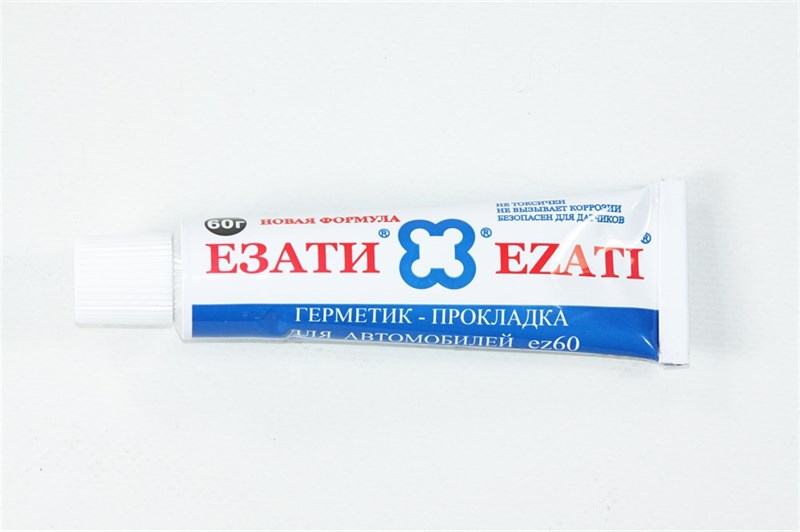 Герметик- прокладка (ЕзАТИ) 60 гр. СЕРЫЙ СИЛИКОН ( ОЕ ez60 )										 ez60