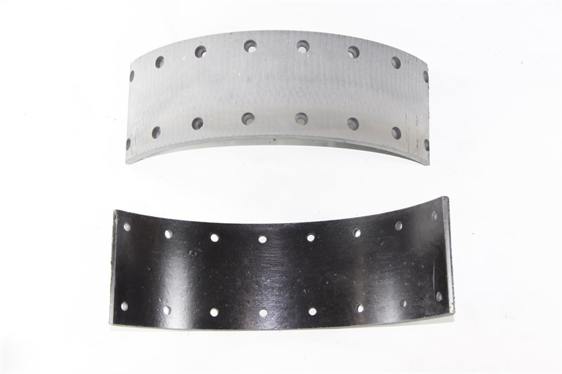 Накладка тормозная а/м УРАЛ-375 стар./обр.(сверлён./шлиф./ширина 120мм) Фритекс 375-3501105-Д-3