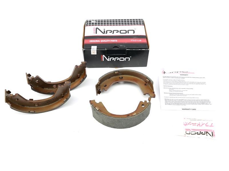 Колодка стояночного тормоза а/м ГАЗ-3302, Газель Next (к-т 4 шт.) (кат. C41R92-3507170) NIPPON ABS 1803