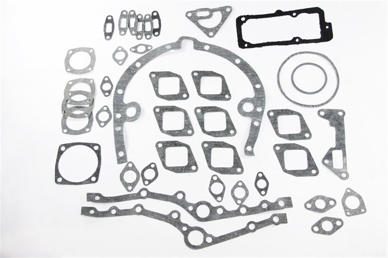 Набор прокладок двигателя ЯМЗ-238 (малый паронит 0,6мм., резина, 18 наим., 238-1000001) Москва ( ОЕ 08-04-200 ) 08-04-200