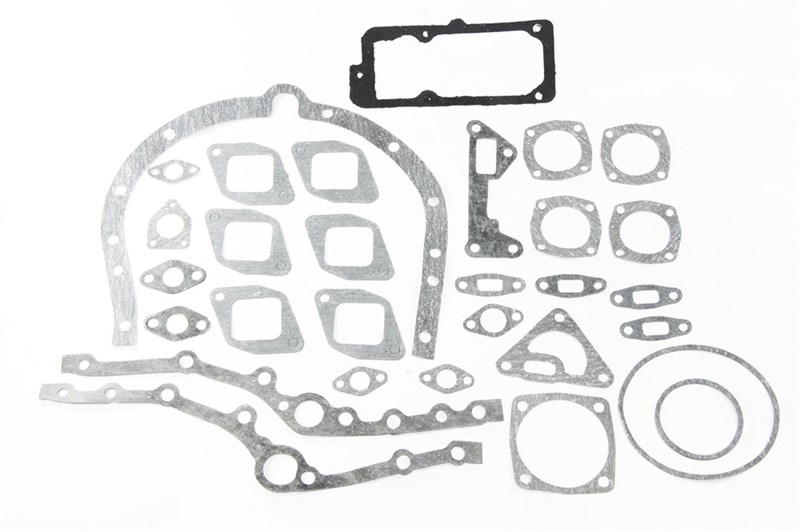 Набор прокладок двигателя ЯМЗ-236М2, -236Б, 236БЕ, -236Н, -236ДК малый, паронит 0,6мм., 16наим. (236-1000001-03) Москва ( ОЕ 08-01-200 ) 08-01-200