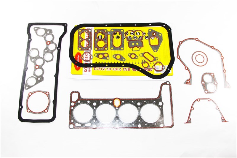 Набор прокладок двигателя ВАЗ 2101-2107  (полный) "БЦМ" с герметиком НПД2101-Б