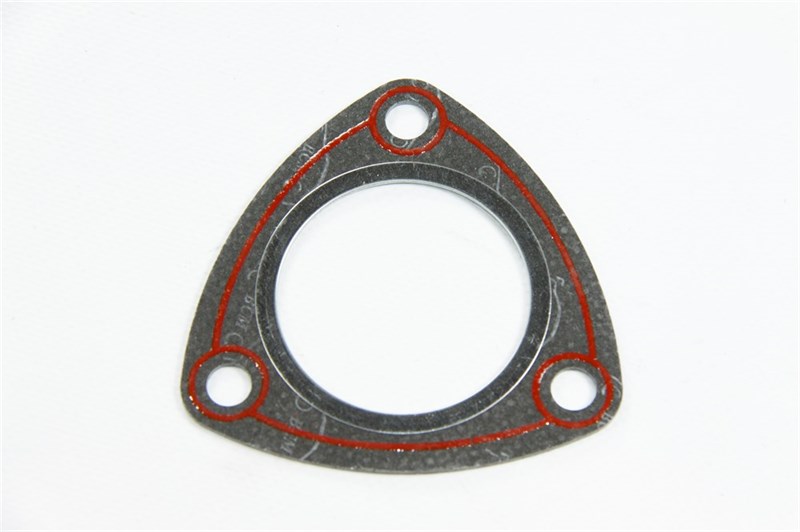 Прокладка фланца приемной трубы ВАЗ 2110-12, Калина, Приора 8 кл. дв. 1.6 с герметиком (БЦМ) 2110-1203021-Б_герм