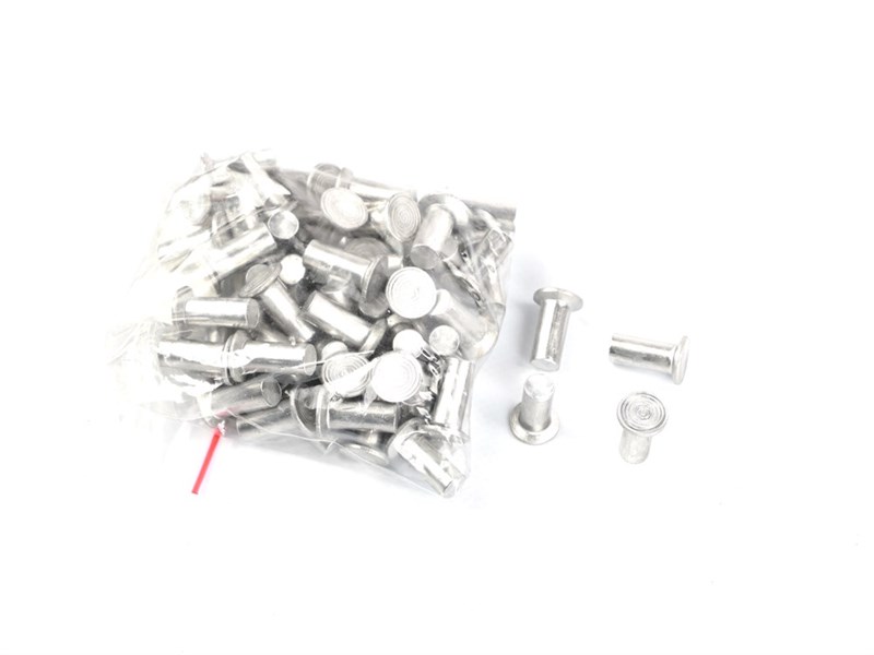 Заклепки алюминиевая  8*20 (64 шт.) Рыбинск / ЗТМ под УРАЛ (узкая шляпка 8*20 (64 шт.) узк шляп.