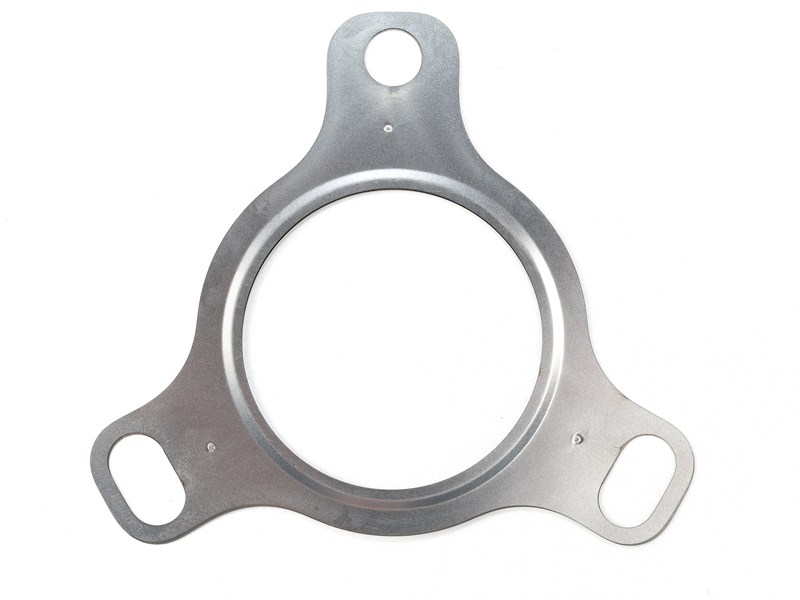 Прокладка турбины выпускного патрубка CUMMINS 2.8 Евро-5 (металл, 3 отверстия, арт.: 5348889) RUATI 5348889-RN