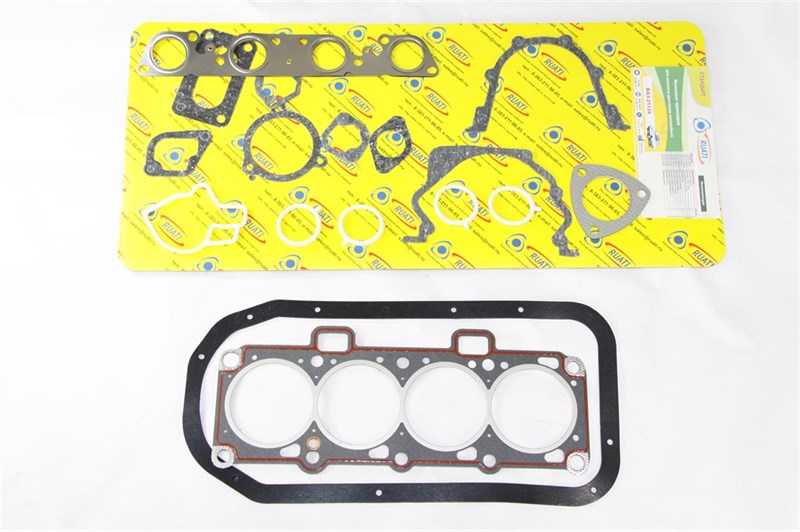 Комплект прокладок  двигателя ВАЗ-21124  полный) стандарт "RUATI" 12898