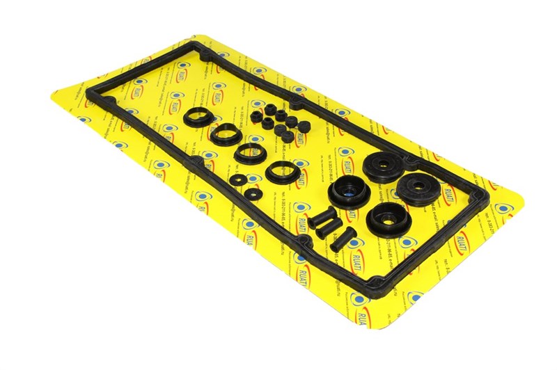 Комплект прокладок крышки клапанов РТИ дв. ЗМЗ  406, 405, 409   RU ATI НПкк ЗМЗ 406, 405, 409