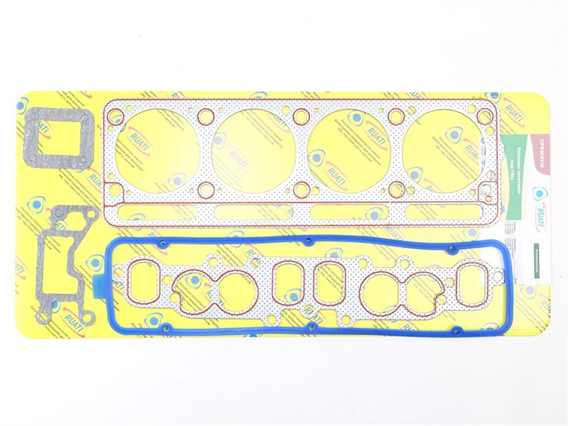 Набор прокладок ГБЦ дв. УМЗ 4216 ЕВРО 4 для а/м Газель (5 наим., 5 шт. состав: 21-1003084, 421-1003020, 4216-1008080, 421-1306089, 4216-1007245) RUATI RN0095