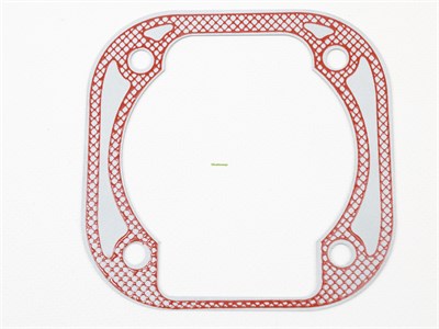 Прокладка головки одноцилиндрового компрессора КАМАЗ ЕВРО металл+герметик (вместо: 53205-3509045-10 и 53205-3509045-11) PLATANGO 53205-3509045 (мет.+с герм.)