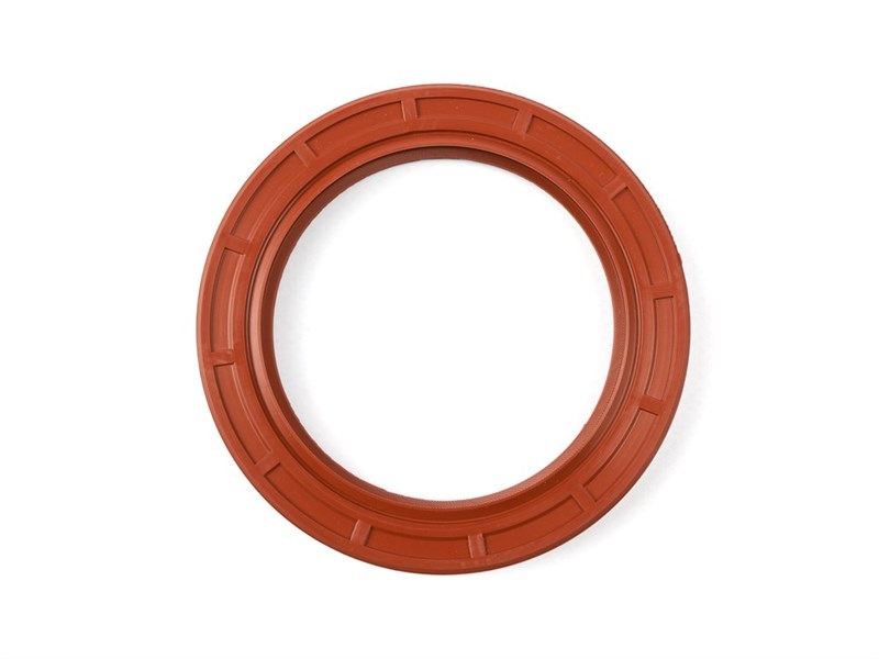 Сальник 75х102х10 а/м КАМАЗ коленчатого вала передняя (красный с пружиной/NBR) Резинотехника г. Балаково ( ОЕ 740.1005034-04 к.(NBR) )  740.1005034-04 к.(NBR)