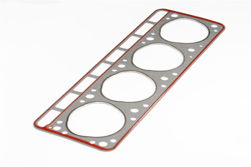 Прокладка ГБЦ ЗМЗ-402 а/м ГАЗ круглые отверстия (d=92) с герм. 710 (ФРИТЕКС) 4021-1003020 (714-83-04)