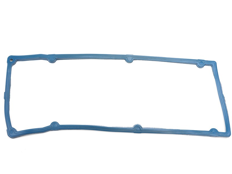 Прокладка клапанной крышки ЗМЗ 405,406,409 резина МБС синяя (Балаково) 406-1003270-1