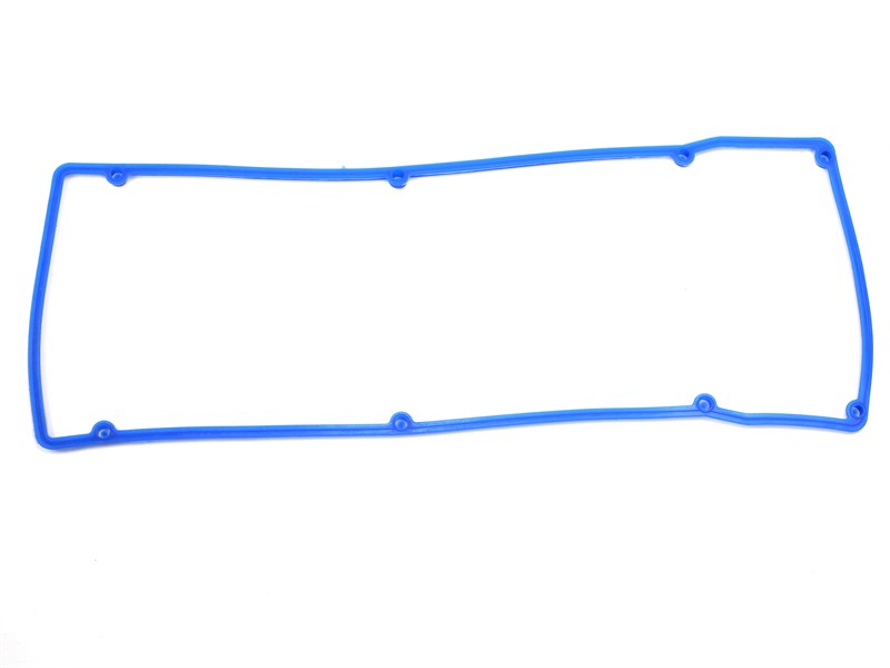 Прокладка клапанной крышки ЗМЗ 406 ЕВРО-3 синий силикон, 8 отверстий ПРЕМИУМ ПолиуретанДеталь 40624-1007245-1