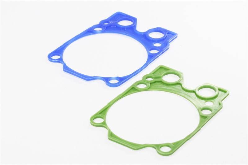 Прокладка ГБЦ КАМАЗ 740 зеленый, синий силикон, не армированная (ПТП64) 740-1003213-26