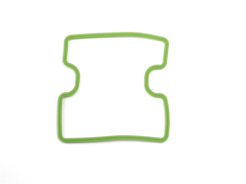 Прокладка клапанной крышки КАМАЗ ЕВРО-4 лапша под пластиковую крышку ЕНА-холдинг, зелёный силикон (ПТП64) 7406.1003270-11