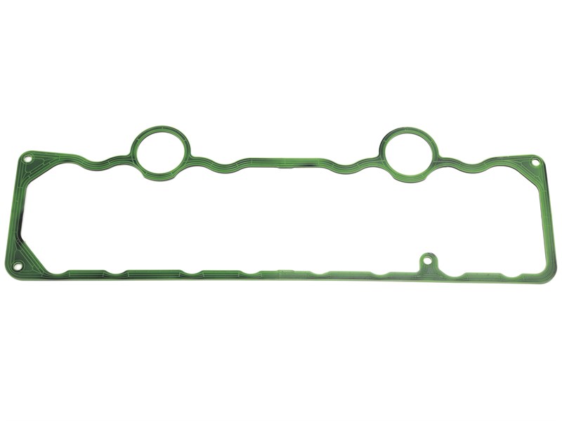 Прокладка клапанной крышки ММЗ нижняя дв. Д-240,Д-245 а/м ЗИЛ-5301, МТЗ-80 зеленый силикон с ПА (ПТП64) 240-1003108