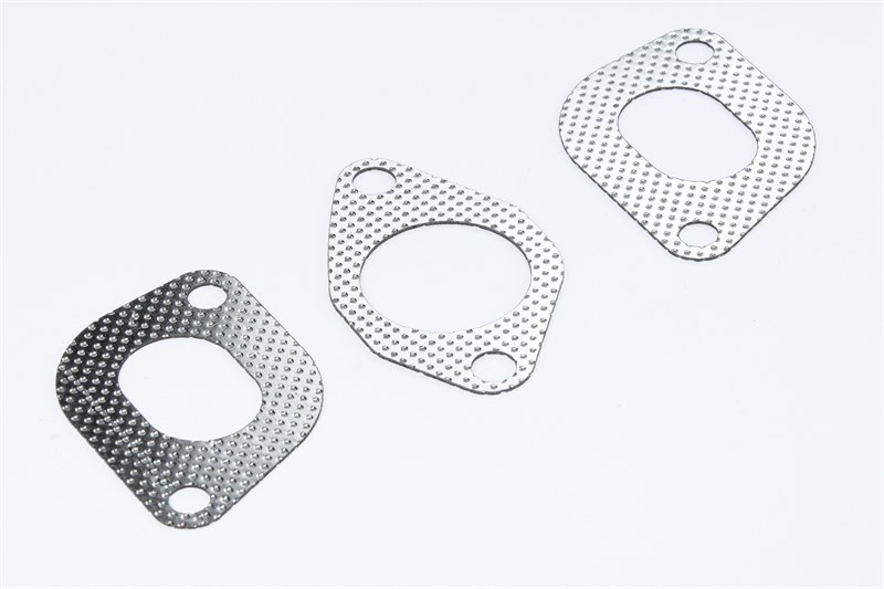 Прокладка коллектора ММЗ Д-240 тр. МТЗ (комплект из 3-х) металл 50-1008020-02