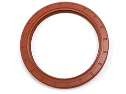 Сальник 120х150х12 а/м КАМАЗ коленчатого вала задняя (евро) (красный с пружиной/FPM) Резинотехника г. Балаково ( ОЕ 7406.1005160FPM ) 7406.1005160FPM