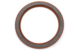 Сальник 160x190x13 дв. ЯМЗ-650.10 (Евро 3-4) заднего коленчатого вала (красный с конической губой и фетром/ FPM+MKB) Резинотехника г. Балаково ( ОЕ 650.1005161 МКВ (с фетром) )  650.1005161 МКВ (с фетром)