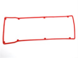 Прокладка клапанной крышки ЗМЗ 406 ЕВРО-3 красный силикон, 8 отверстий ПРЕМИУМ  40624-1007245 кр.сил.