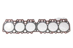 Прокладка ГБЦ ММЗ Д-260 трактор МТЗ-1221 металл жаропрочный (с герм. цельная, длинная) (БЦМ) 260-1003025-02-03