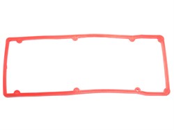Прокладка клапанной крышки ЗМЗ 405,406,409 красный силикон (406-1003270) ПРЕМИУМ ПолиуретанДеталь 406-1007245 (кр. сил.)