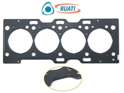 Прокладка ГБЦ Cummins ISF 2.8 а/м ГАЗель Бизнес (многослойный металл, арт.: 5257187, 5345647) RUATI 5345647-RN