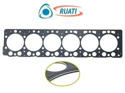 Прокладка ГБЦ дв. WEICHAI WP7 а/м МАЗ-5440, SHACMAN, SHAANXI (металопакет чёрный, OE: 610800040023) RUATI 610800040023-RN