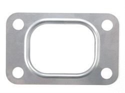 Прокладка турбокомпрессора дв. CUMMINS ISF2.8, 3.8, 4ISBe, Фотон 1051, 1061 а\м КАМАЗ, Компас-9/12, ПАЗ, ГАЗель БИЗНЕС, ВАЛДАЙ, Соболь, JAC N75, N80, N120 (металл, арт.: 3932475, окно: 53*40мм.) RUATI 3932475-RN