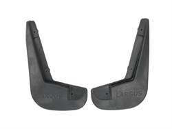 Брызговик ВАЗ ЛАДА Ларгус, Logan передний (к-т из 2 шт.) ТЭП (термоэластопласт) (ПолиуретанДеталь) ( ОЕ 99999901011382 )										  99999901011382