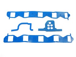 Комплект прокладок под впускной коллектор (плита) 53/3307/ПАЗ синий МБС Балаково (13-1008079/80/81) 13-1008079/80/81-2