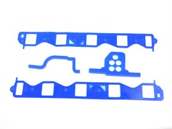 Комплект прокладок под впускной коллектор (плита) 53/3307/ПАЗ синий силикон Балаково 13-1008079/80/81-3