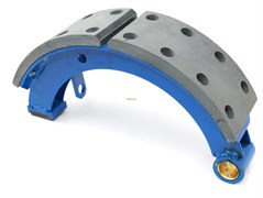 Колодка барабанного тормоза а/м ЗИЛ-131 (1шт.) с сухарём ширина 100 мм. АККОР 131-3501090