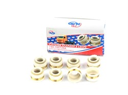 Маслосъемные колпачки (манжеты) дв. КАМАЗ,МТЗ (10мм)  комплект 8 шт. белый в коробке (Балаково) ( ОЕ 740-1007268 )  740-1007268-3