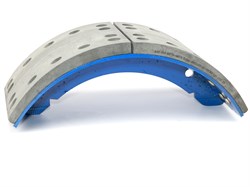 Колодка барабанного тормоза а/м ЛИАЗ-5256  5256-3501092